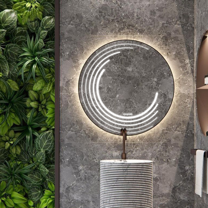 آینه آتریکس  مدل بک لایت کد AM01